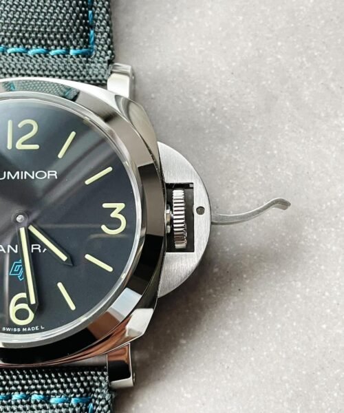Pam 774 HW factory 6497 hand winding movement 316L steel - Image 9