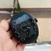 Vanguard Automatic Carbon Black/Green Carbon Dial on Black Nylon/Rubber Strap NH35A