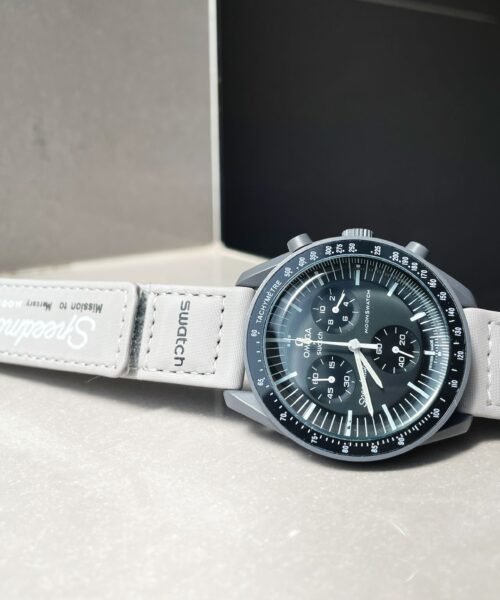 MoonSwatch “mission to mercury” Swiss quartz movement AAA Bioceramic bezel - Image 7