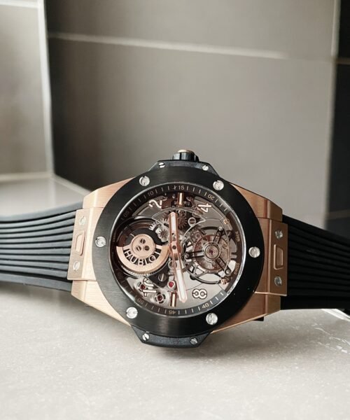 BIG BANG UNICO Big Bang 45 mm Black bezel Black rubber strap - Image 6