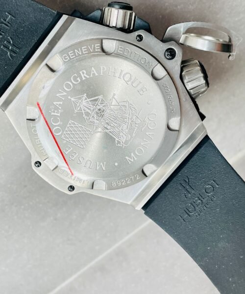 King Power Diver Oceanographic 48 mm titanium case black gummy strap 8215 mayota movement - Image 9