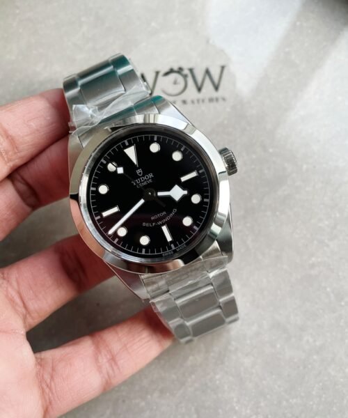 Black Bay 36mm SS KRF 1:1 Best Edition Black Dial on SS Bracelet A2824 - Image 12
