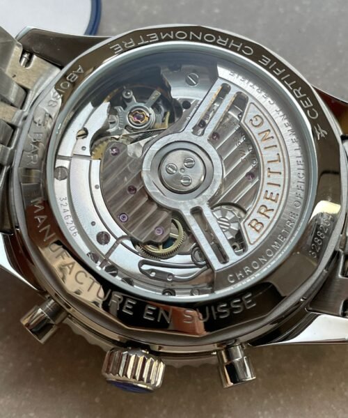 Navitimer 01 1:1 SS Blue Dial on Steel Strap A7750 BLS Factory - Image 11