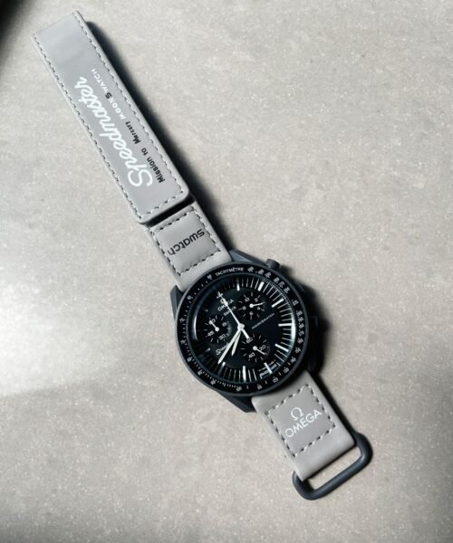 MoonSwatch “mission to mercury” Swiss quartz movement AAA Bioceramic bezel - Image 4