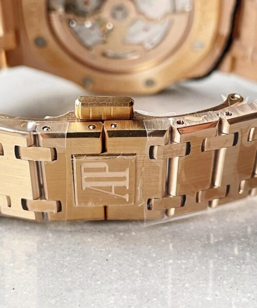 ROYAL OAK AP Jumbo 39MM 15202 RG ZF 1:1 BEST EDITION BLUE TEXTURED DIAL ON RG BRACELET A2121 - Image 11