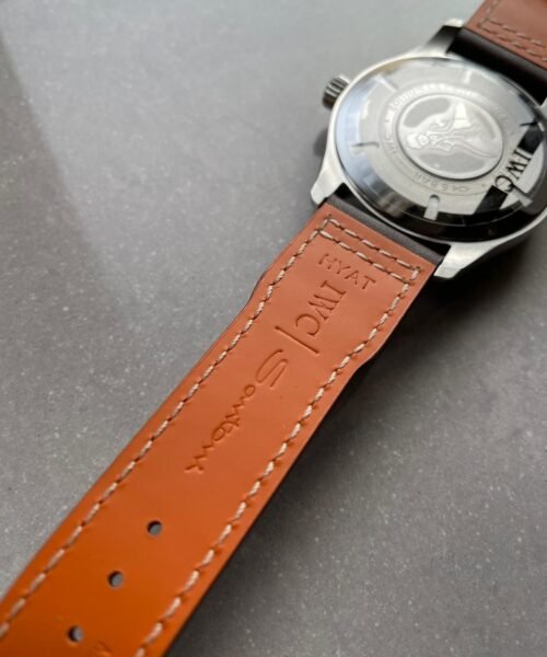 MARK XVIII Le Petit Prince IW327003 SS FKF 1:1 Best Edition Brown Dial On Brown Leather Strap - Image 11