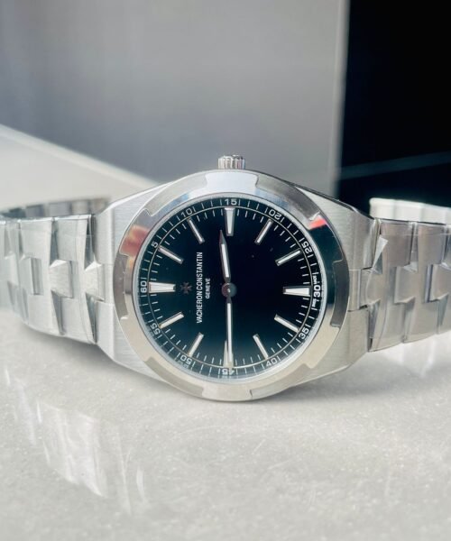 VC overseas ultra-thin 40mm XF 9015 movement BLack dial SS bezel - Image 7