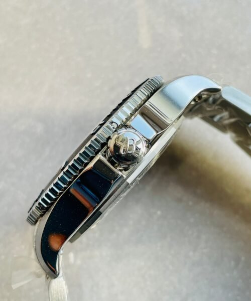 Superocean Automatic 44 BLSF 1:1 Best Edition orange Dial Black Bezel on SS Strap A2824 - Image 7