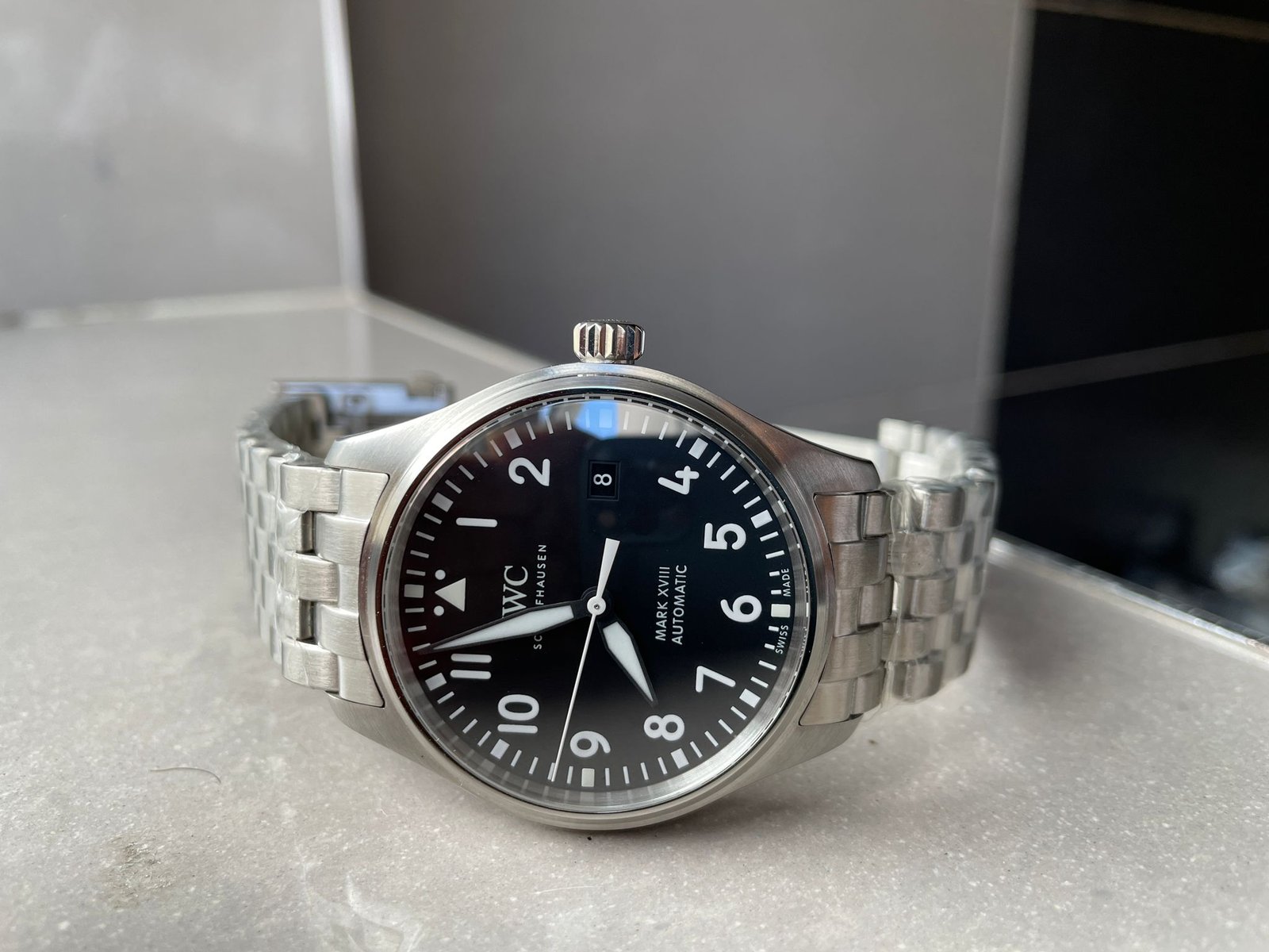 Mark XVIII MKSF 1:1 Best Edition Black Dial on SS Bracelet Swiss ETA2892 - Image 4