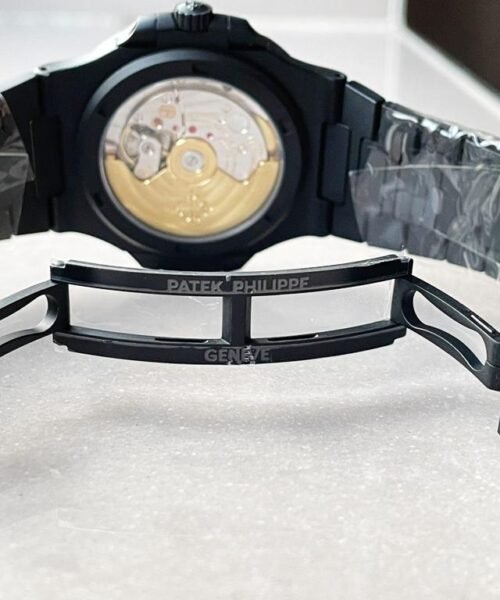 Nautilus 5711 ppf 1:1 Best Edition Black Dial on Black Bracelet A324 V2 - Image 8