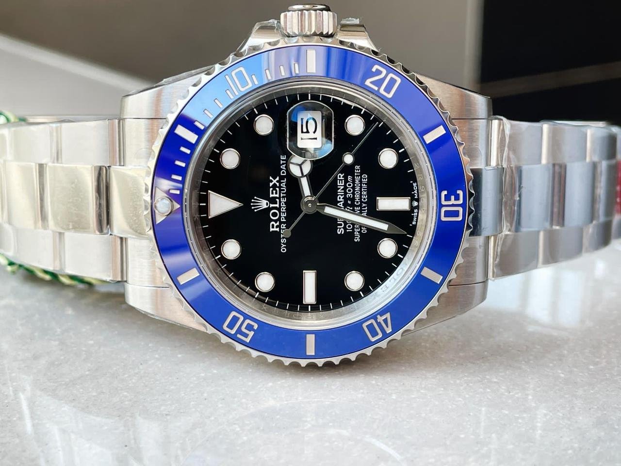 Submariner Cookie Monster 41mm 126619 LB Blue Ceramic 904L Steel VSF Best Edition VS3235 - Image 5