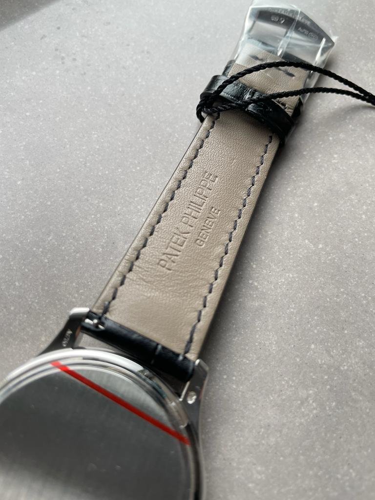 Calatrava ZF 5298p Date off White Dial SS bezel ZF factory - Image 13
