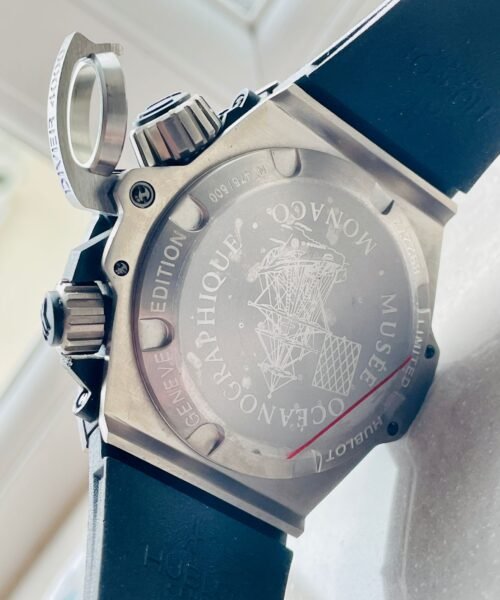 King Power Diver Oceanographic 48 mm titanium case black gummy strap 8215 mayota movement - Image 8