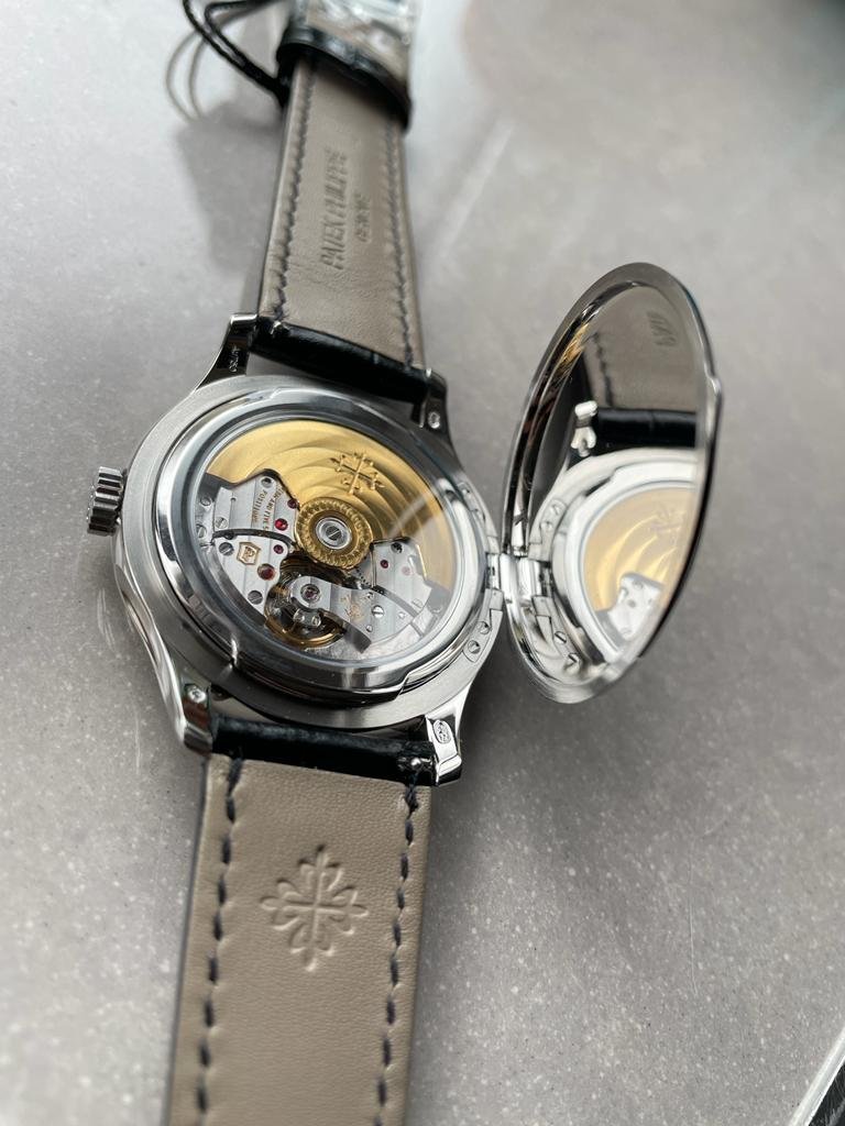 Calatrava ZF 5298p Date off White Dial SS bezel ZF factory - Image 12