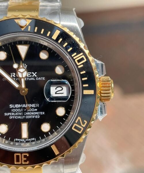 Submariner 116613 LN SS/YG Black Ceramic 904L Steel VSF 1:1 Best Edition VS3135 - Image 3