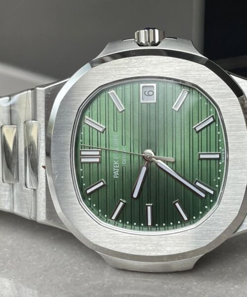 Nautilus 5711/1A PPF VF 1:1 Best Edition Green Textured Dial on SS Bracelet 324CS - Image 4