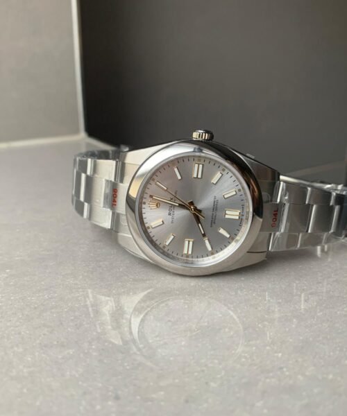 OYSTER PERPETUAL EW FACTORY SILVER DIAL 41MM Asian 3230 automatic movement - Image 5