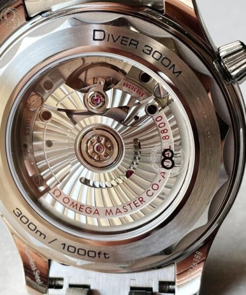 2018 Seamaster Diver 300M SS VSF 1:1 Best Edition Bezel BLACK Dial on SS Bracelet A2824 decorated to CAL.8800 - Image 10