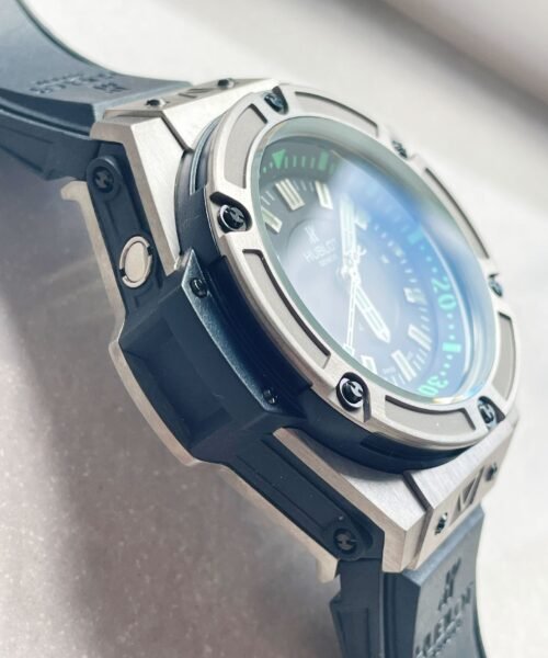 King Power Diver Oceanographic 48 mm titanium case black gummy strap 8215 mayota movement - Image 5