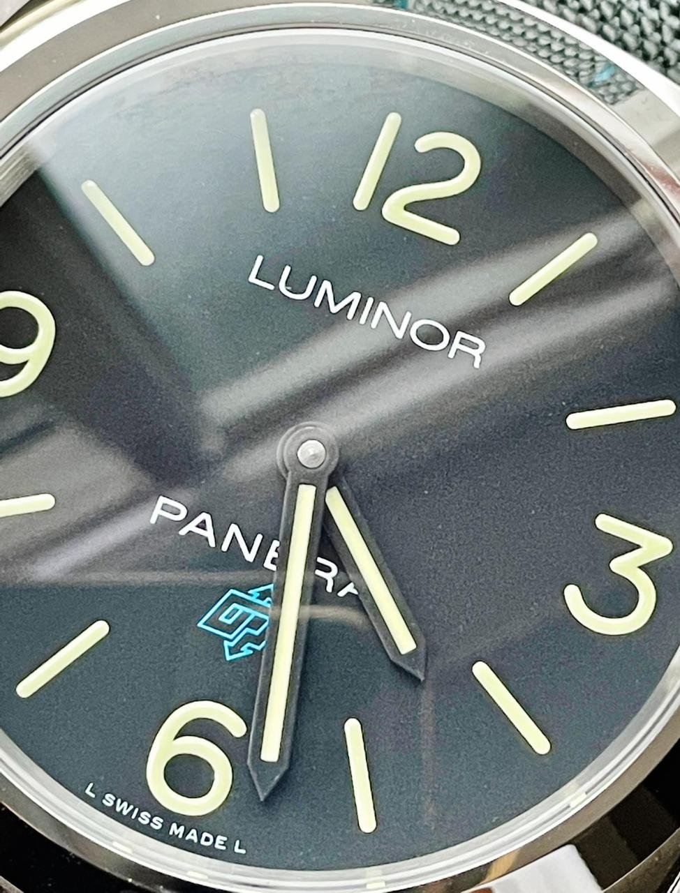 Pam 774 HW factory 6497 hand winding movement 316L steel - Image 3
