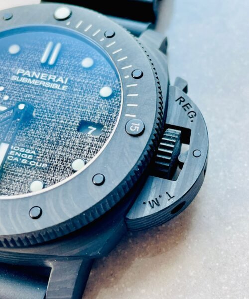 PAM Submersible 01039 Luna Rossa - 47mm 28800 Asian movement Black Strap - Image 14