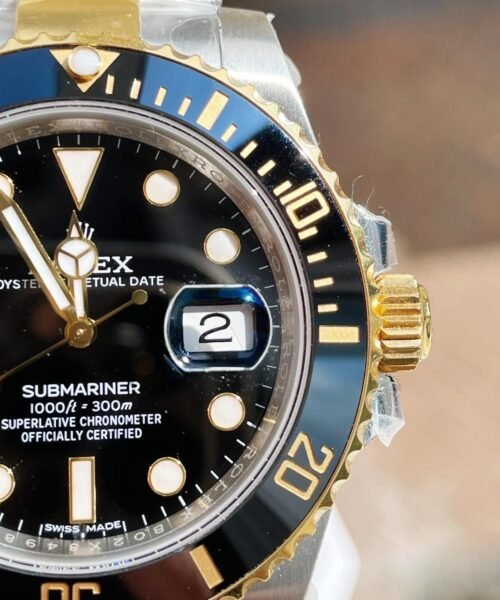 Submariner 116613 LN SS/YG Black Ceramic 904L Steel VSF 1:1 Best Edition VS3135 - Image 7