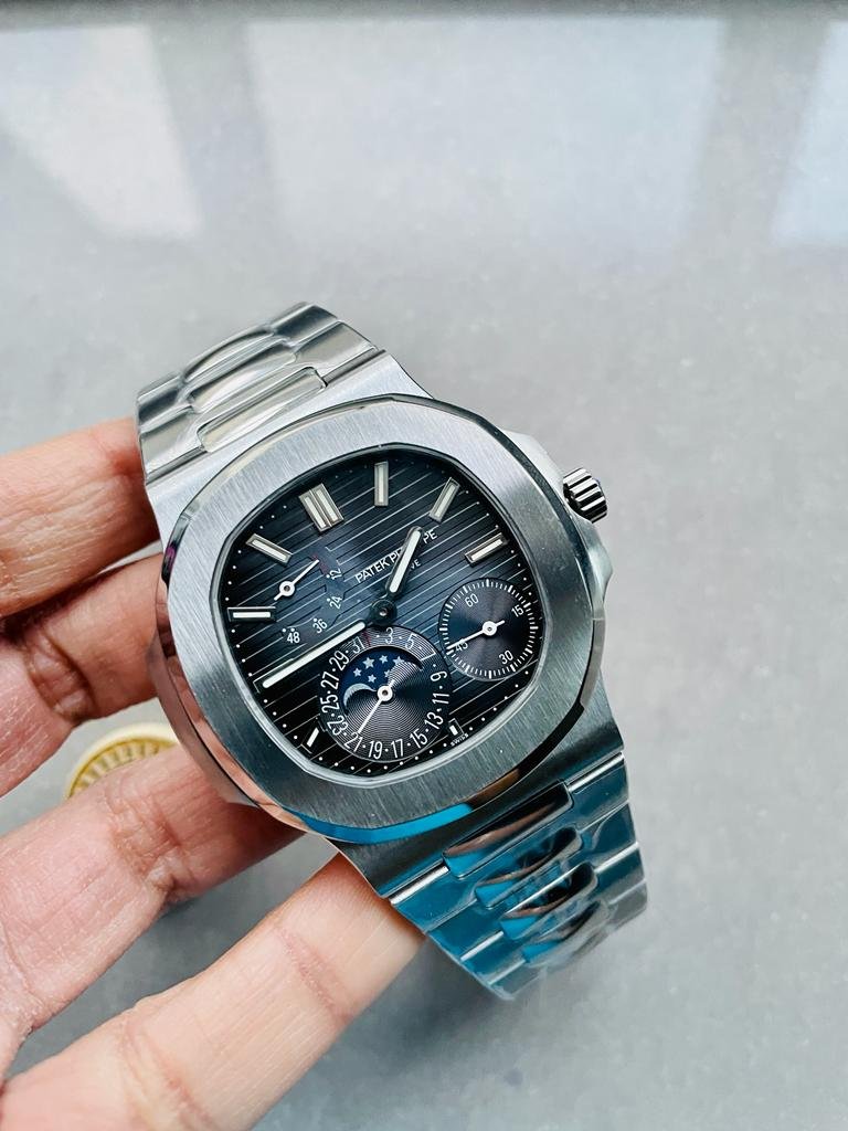 Nautilus 5712 SS PPF Best Edition Blue Dial on SS Bracelet A240 V2