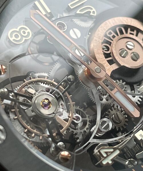 BIG BANG UNICO Big Bang 45 mm Black bezel Black rubber strap - Image 9
