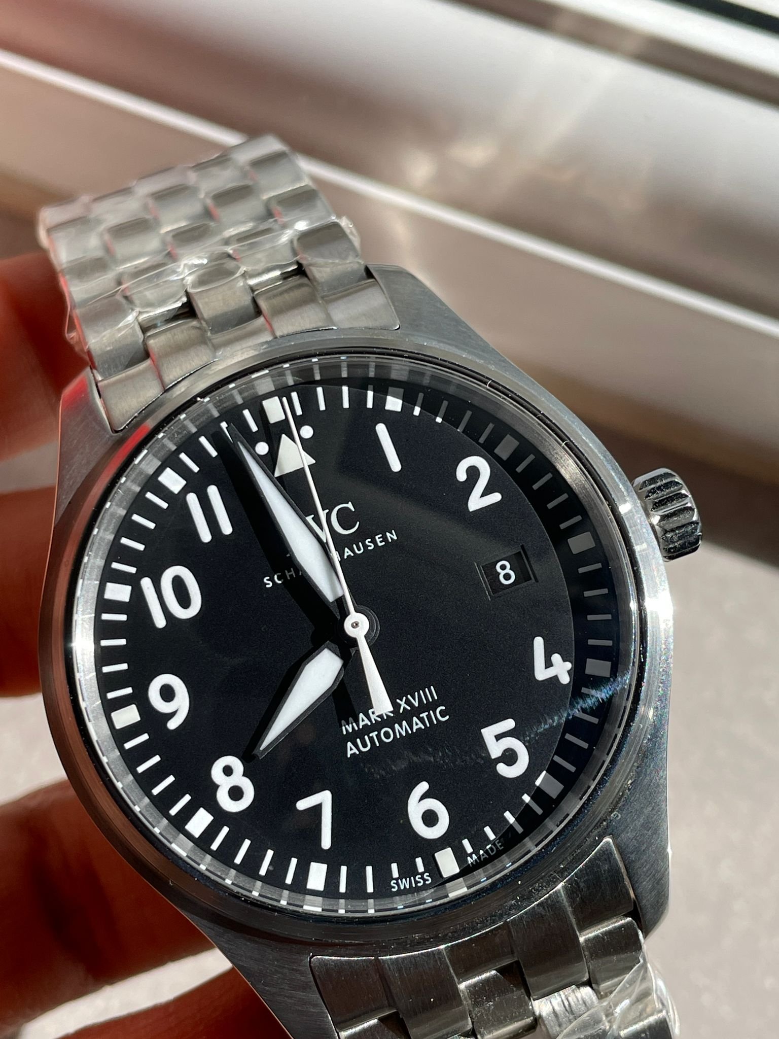 Mark XVIII MKSF 1:1 Best Edition Black Dial on SS Bracelet Swiss ETA2892 - Image 6