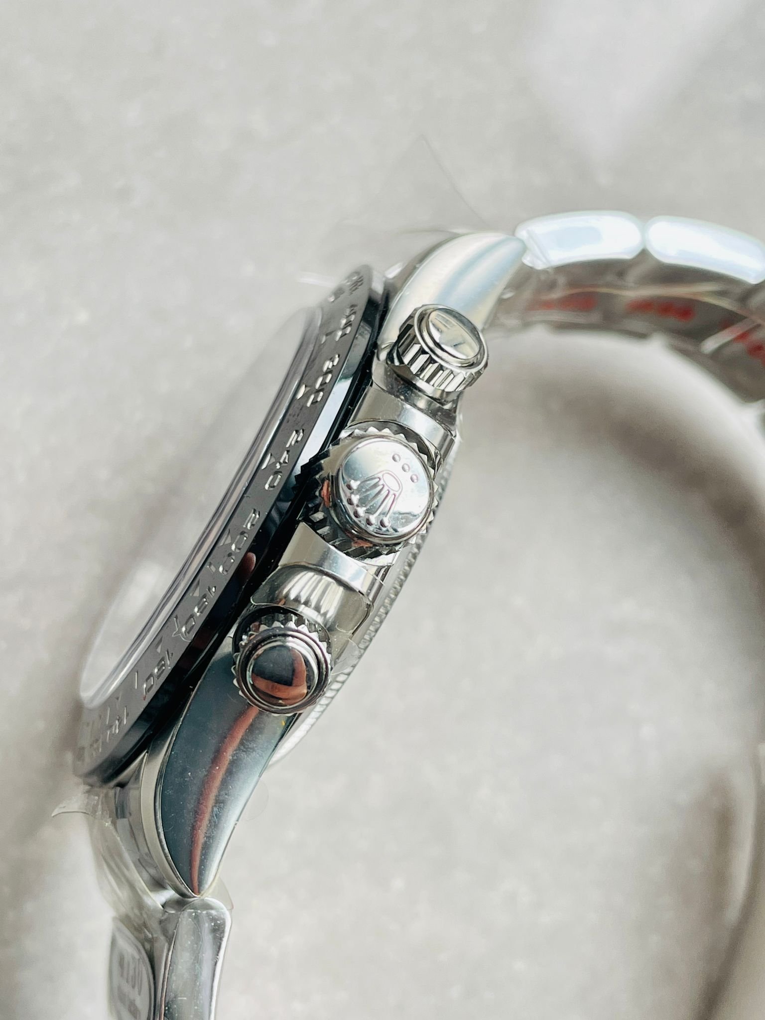 Daytona 116500 1:1 PANDA Best Edition CF 904L SS Case and Bracelet White Dial CLEAN FACTORY - Image 10