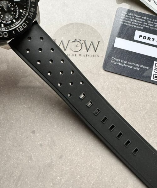 Formula 1 Tag Chronograph Quartz CAZ1010.FT8024 black dail rubber strap OGF - Image 9