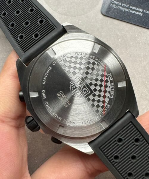 Formula 1 Tag Chronograph Quartz CAZ1010.FT8024 black dail rubber strap OGF - Image 7