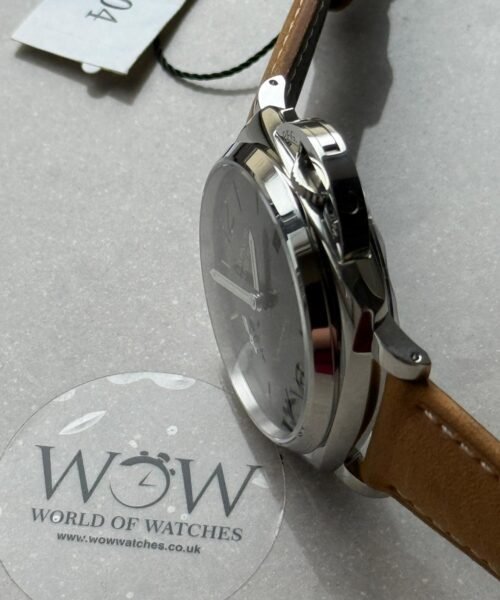 PAM904 Luminor Pam Gray dial SS case brown leather strap - Image 5