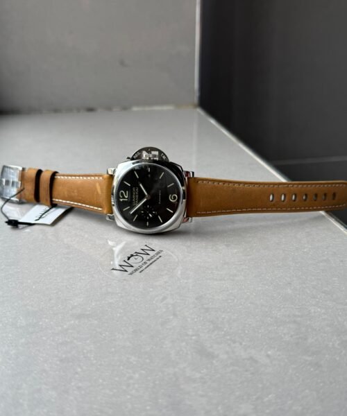 PAM904 Luminor Pam Gray dial SS case brown leather strap - Image 8