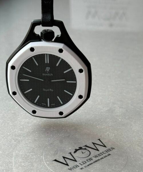 Royal pop watch ocho negro AAA Black dial Black rubber strap - Image 3