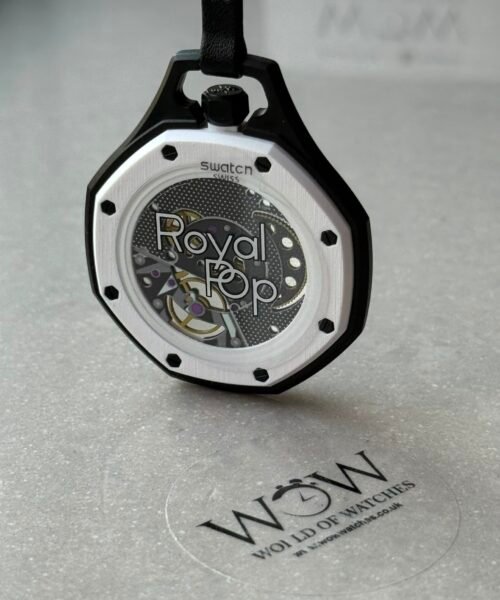 Royal pop watch ocho negro AAA Black dial Black rubber strap - Image 12
