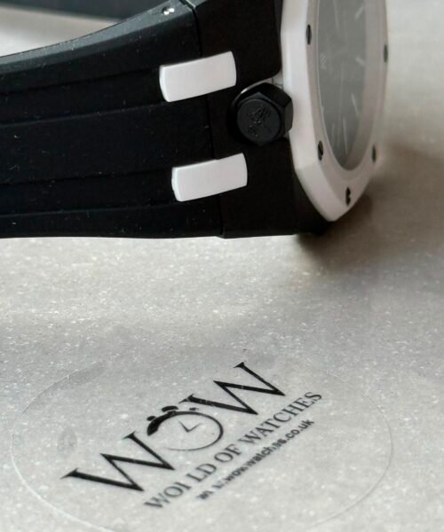 Royal pop watch ocho negro AAA Black dial Black rubber strap - Image 13