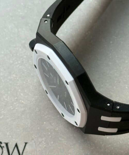 Royal pop watch ocho negro AAA Black dial Black rubber strap - Image 11