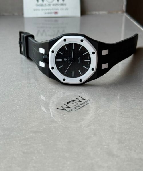 Royal pop watch ocho negro AAA Black dial Black rubber strap - Image 2