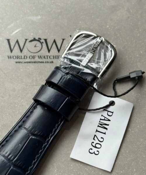 Pam1293 Radiomir Quaranta 40mm Blue Dial 316L SS VSF Best Edition on Black Leather Strap P900 - Image 3