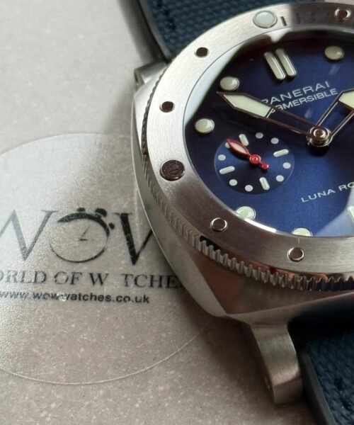 PAM1391 Luna Rossa Submersible VSF Best Edition on Blue Fabric Strap P900 - Image 8
