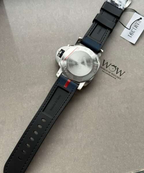PAM1391 Luna Rossa Submersible VSF Best Edition on Blue Fabric Strap P900 - Image 9