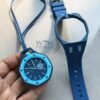 Royal pop watch LAN BA AAA Blue dial Blue rubber strap