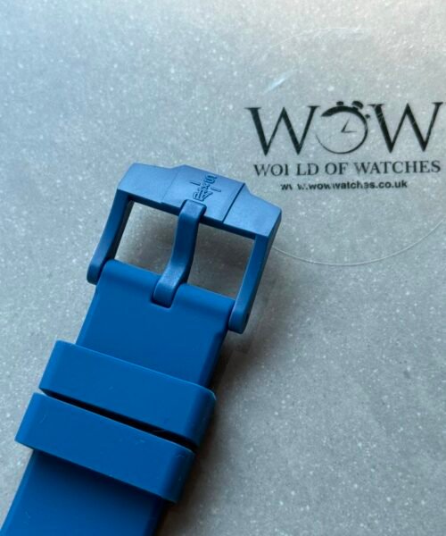 Royal pop watch LAN BA AAA Blue dial Blue rubber strap - Image 5