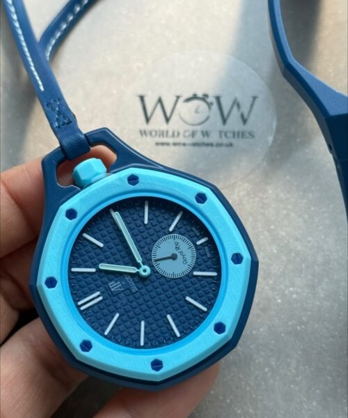 Royal pop watch LAN BA AAA Blue dial Blue rubber strap - Image 11
