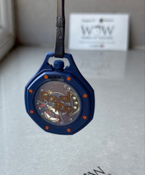 Royal pop watch ORENJI HACHI AAA Blue dial Blue rubber strap - Image 13