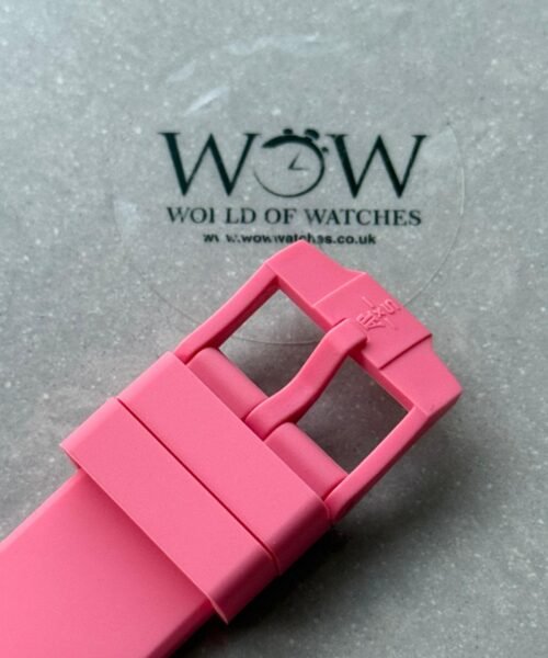 Royal pop watch OTG ROZ AAA pink dial pink rubber strap - Image 7