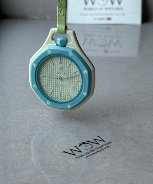 Royal pop watch BLAUE ACHT AAA lime green dial lime green rubber strap - Image 3