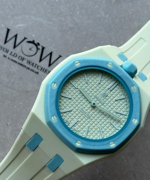 Royal pop watch BLAUE ACHT AAA lime green dial lime green rubber strap - Image 5