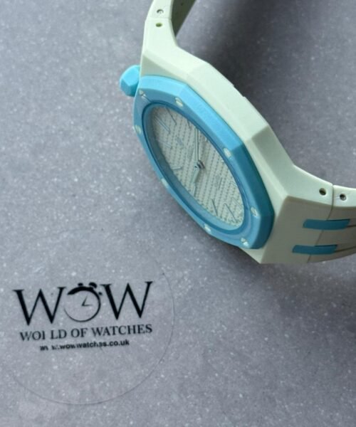 Royal pop watch BLAUE ACHT AAA lime green dial lime green rubber strap - Image 7